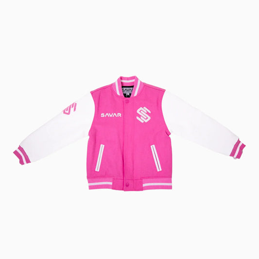 Kid's Circle Wool Varsity Jacket