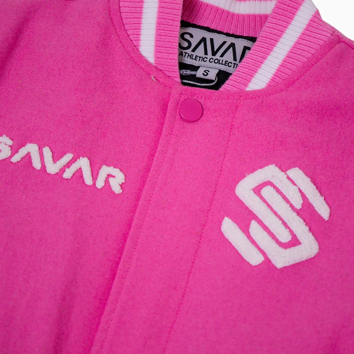 Kid's Circle Wool Varsity Jacket