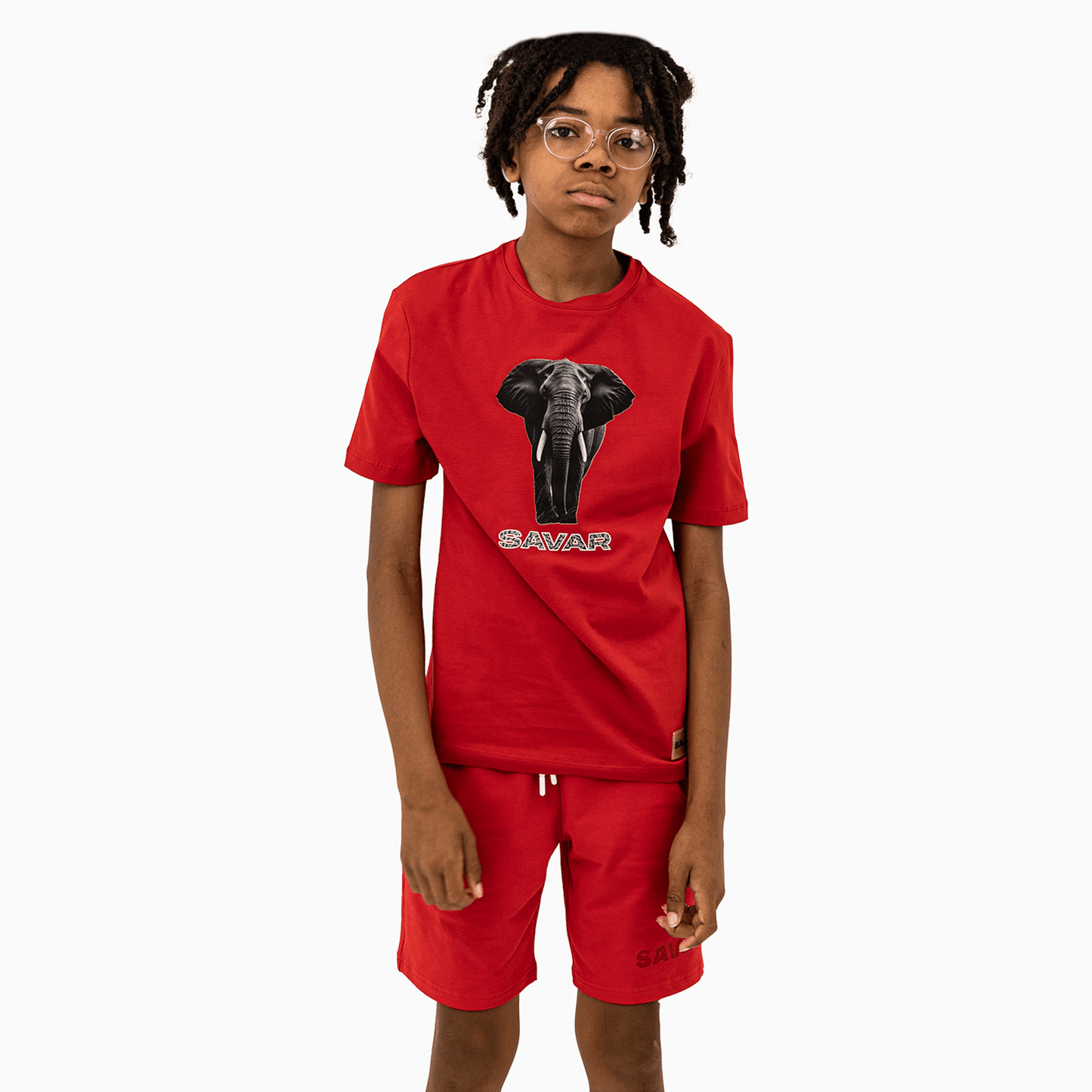Kid's Elephant Logo Short Sleeve T-Shirt