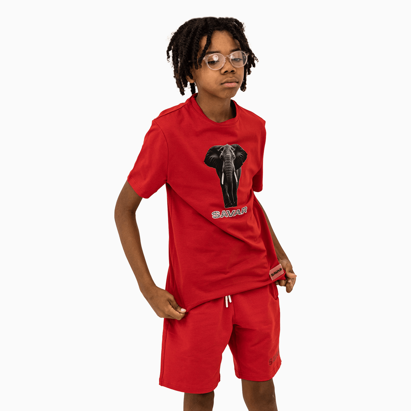 Kid's Elephant Logo Short Sleeve T-Shirt