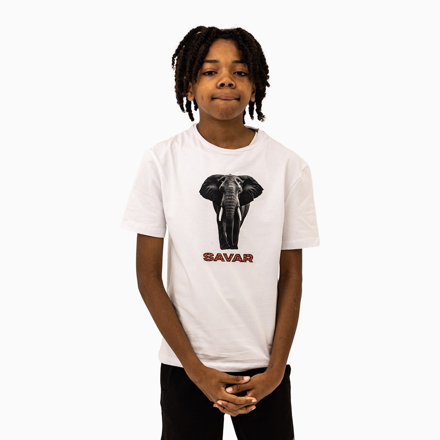Kid's Elephant Logo Short Sleeve T-Shirt