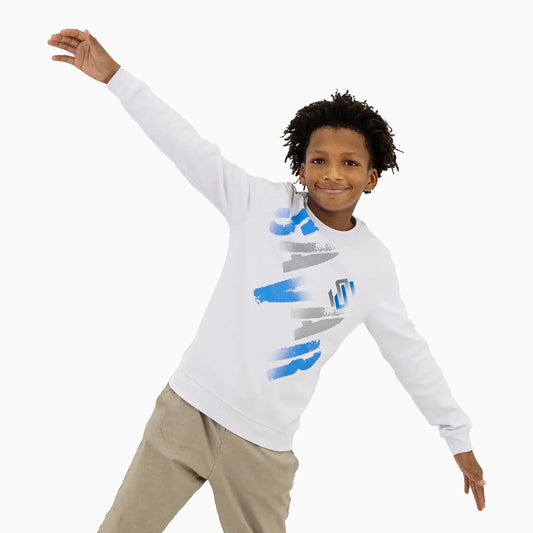 Kid's Graffiti Pulse Crew Neck Sweatshirt