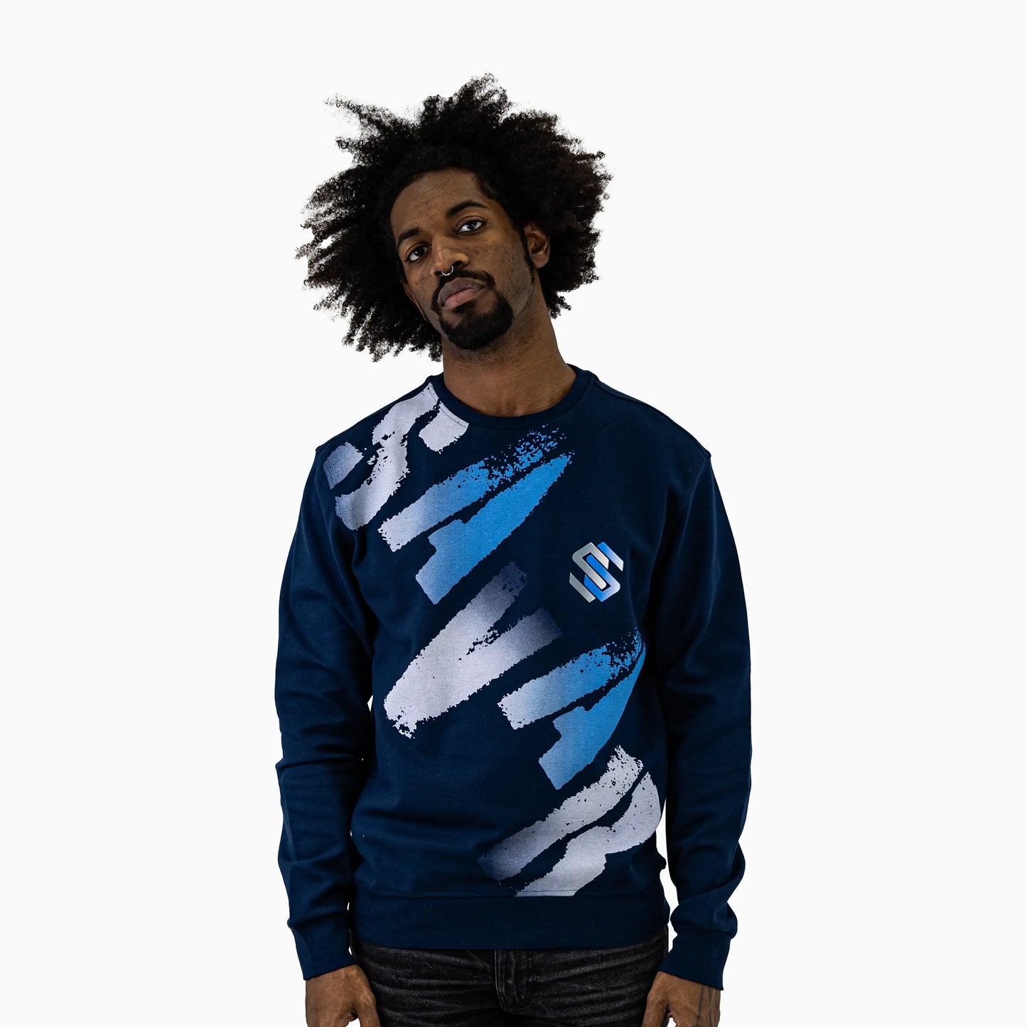 Men's AOP Crew Neck Sweatshirt