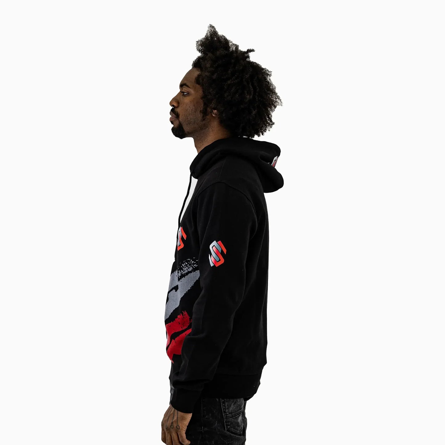 Men's Aop Pull Over Hoodie