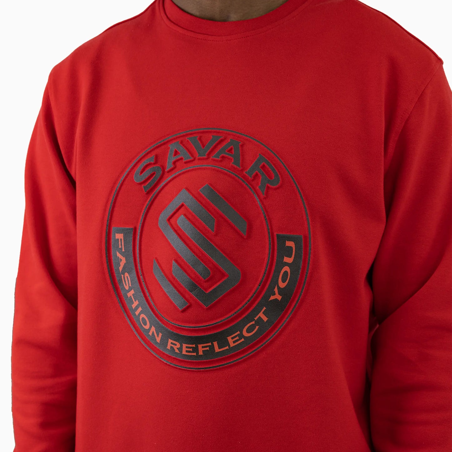 Men's Circle Crew Neck Sweatshirt