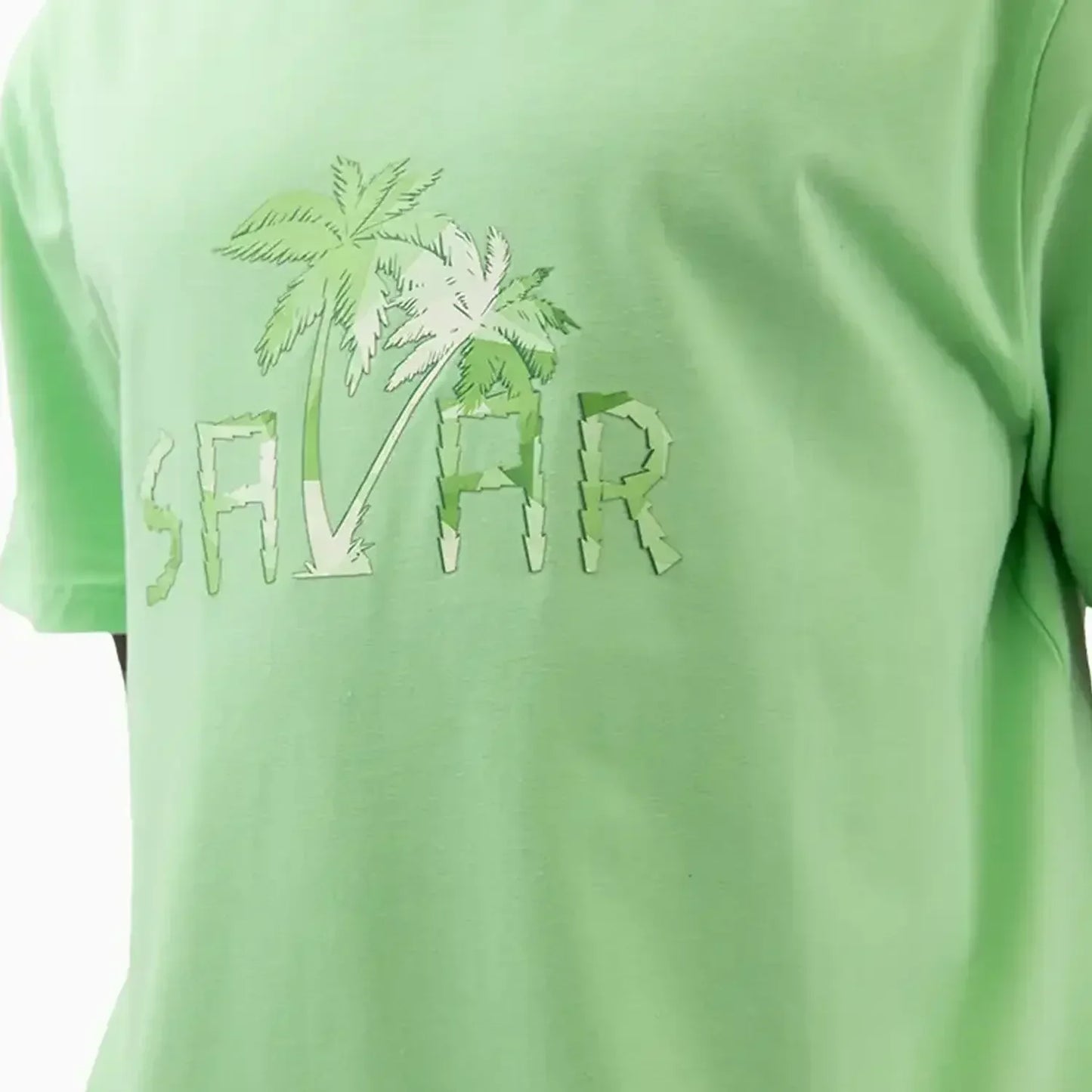 Men's Palm Tree Graphic Short Sleeves T-Shirt