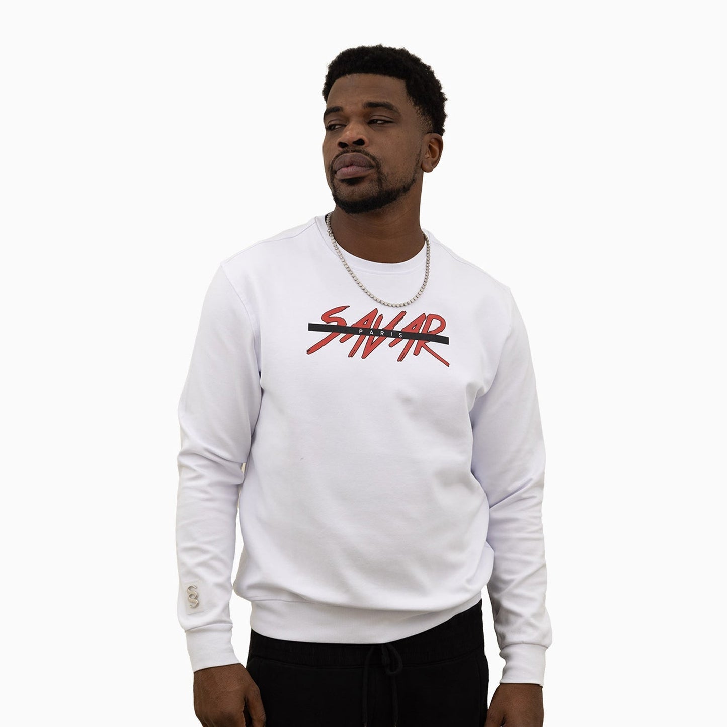 Men's Savar Paris Crew Neck Sweatshirt