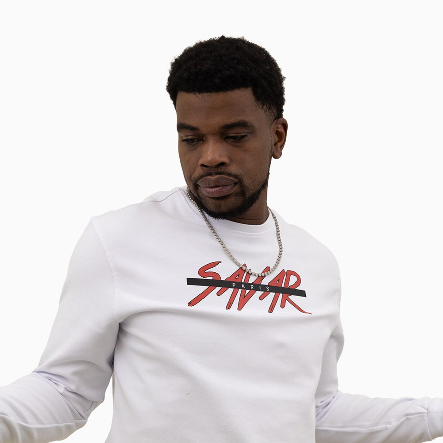 Men's Savar Paris Crew Neck Sweatshirt