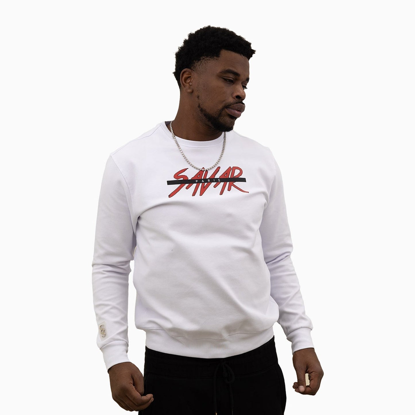 Men's Savar Paris Crew Neck Sweatshirt