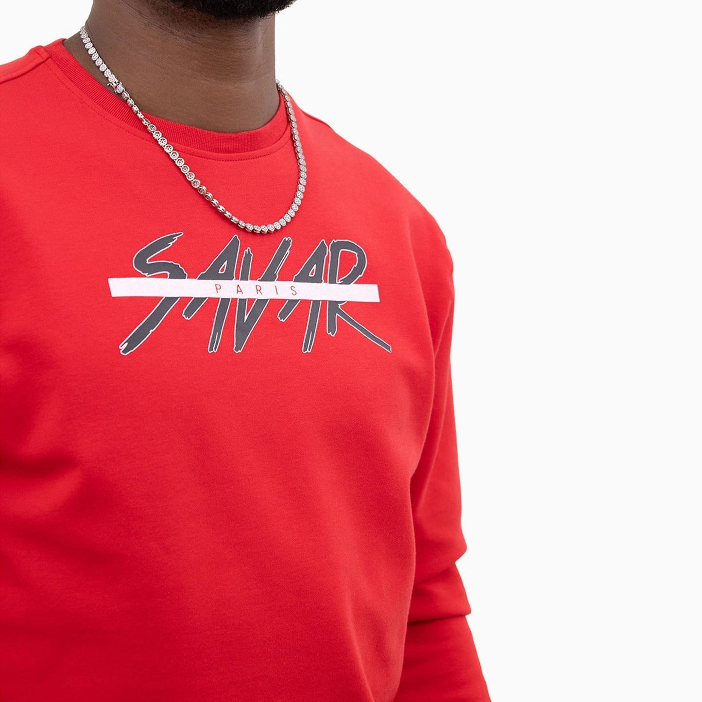Men's Savar Paris Crew Neck Sweatshirt