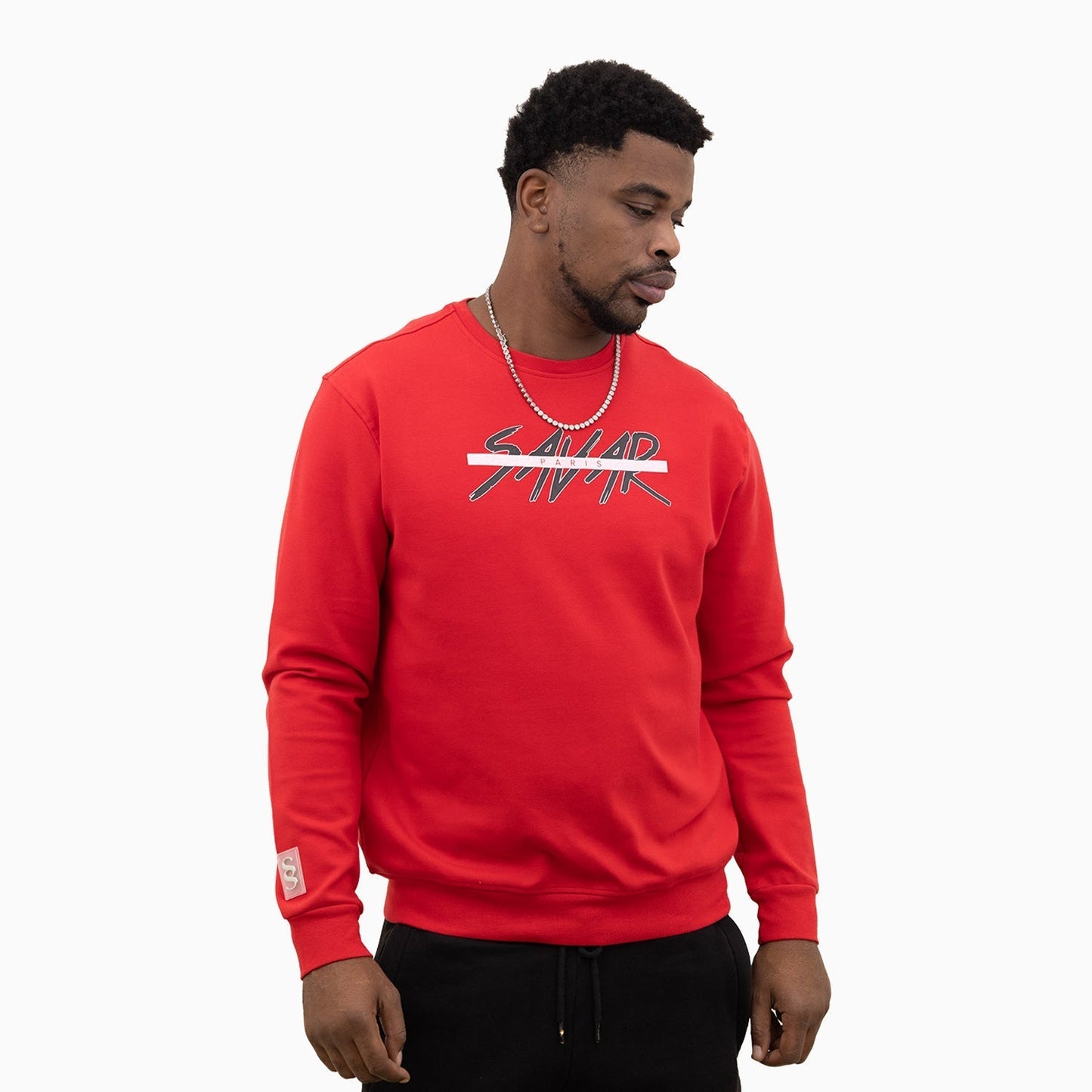 Men's Savar Paris Crew Neck Sweatshirt