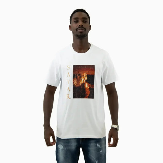 Men's Puzzle Graphic Short Sleeve T Shirt