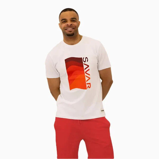 Men's Savar T-Shirt And Shorts Outfit