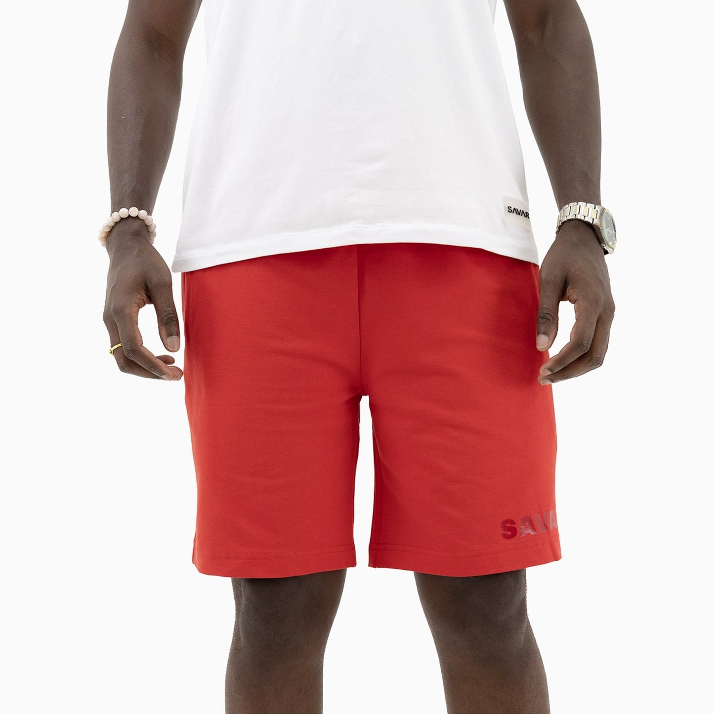 Men's Savar T-Shirt And Shorts Outfit