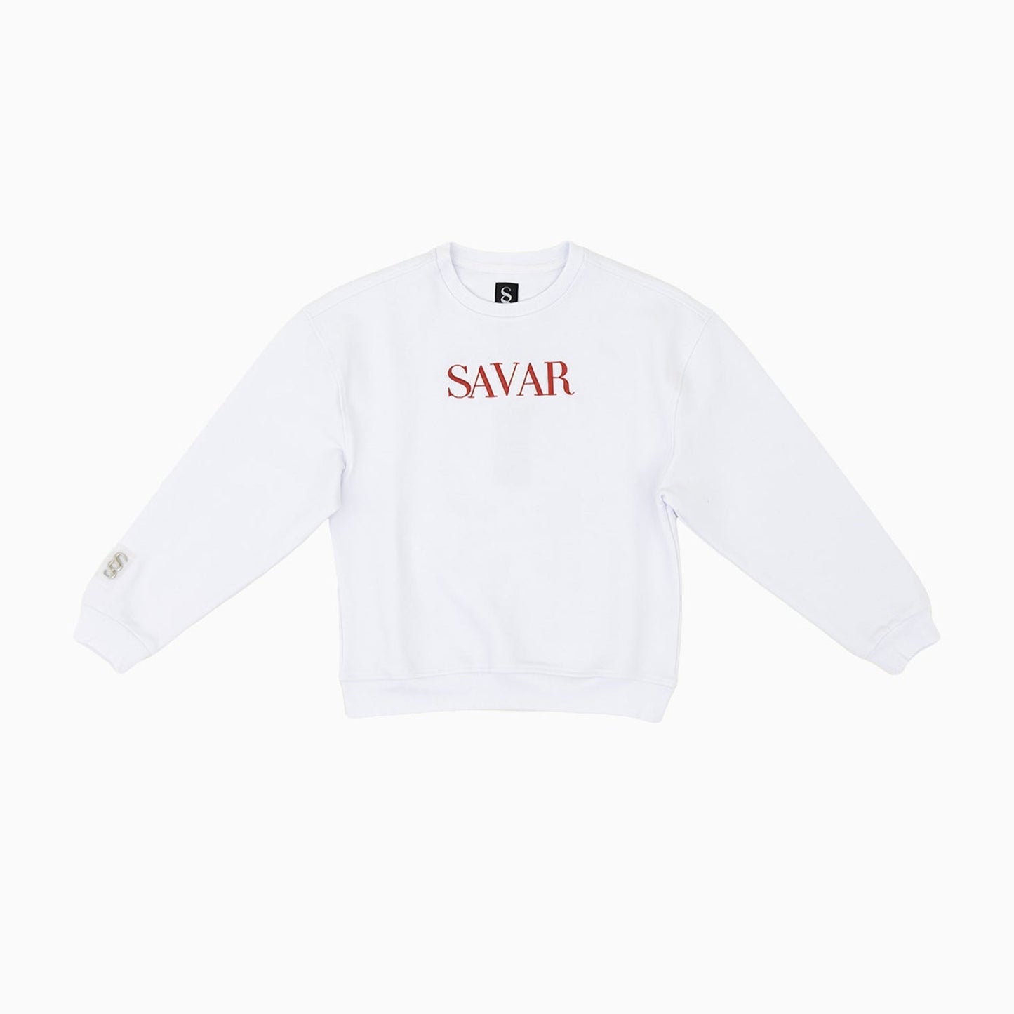 Women's Embroidery Crew Neck Sweatshirt