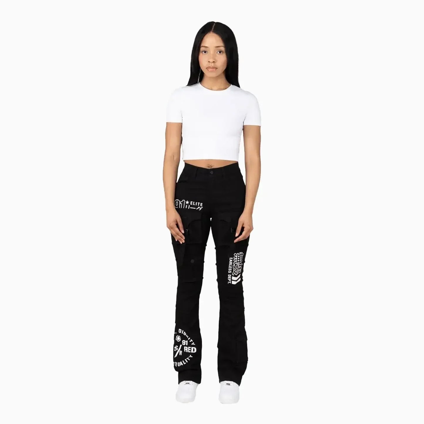 Women's High Rise Printed Pant