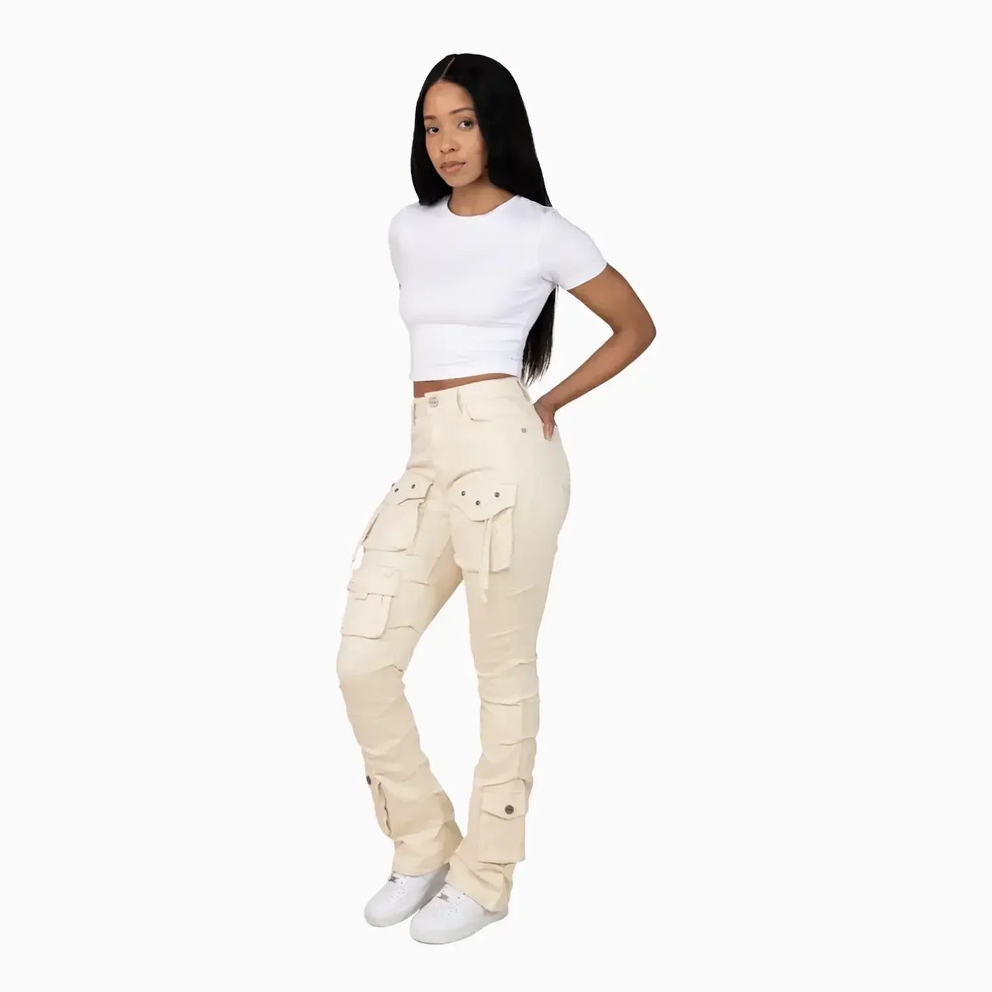 Women's High Rise Utility Stack Pant