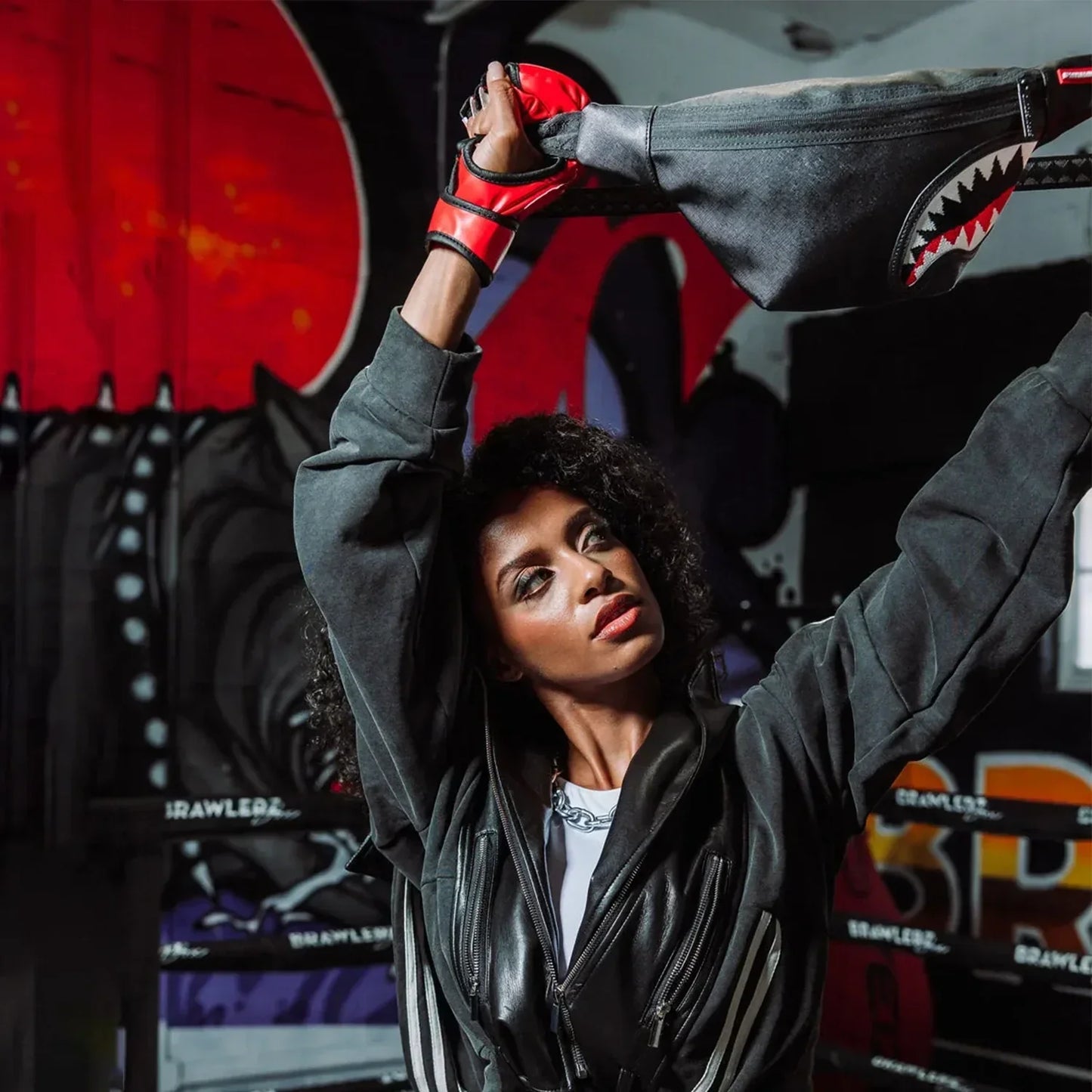 Fly Knit Mouth Savvy Crossbody