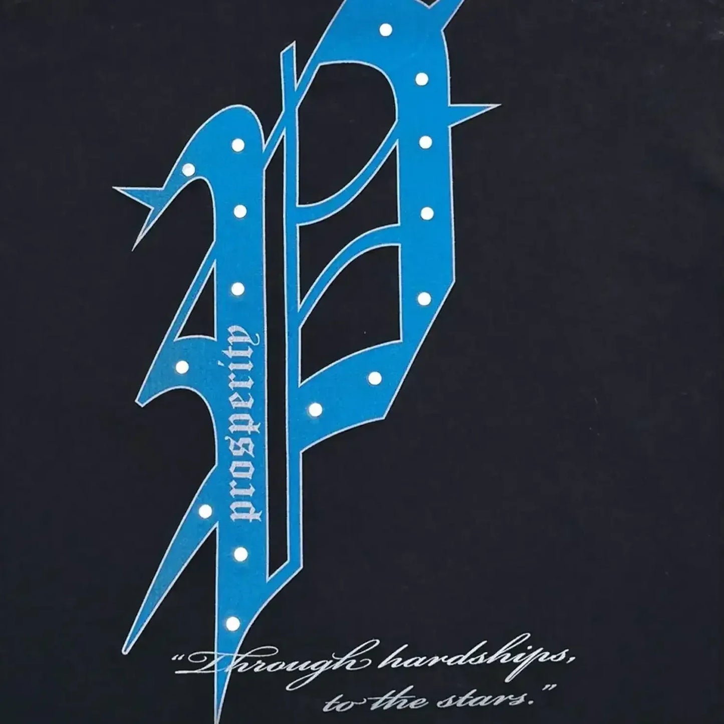 Men's Through Hardships To The Stars Drop Shoulders T-Shirt