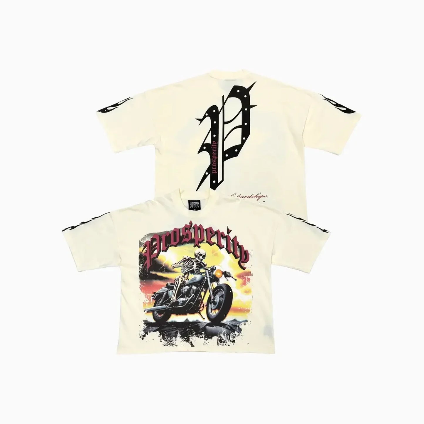 Men's Through Hardships To The Stars Drop Shoulders T-Shirt