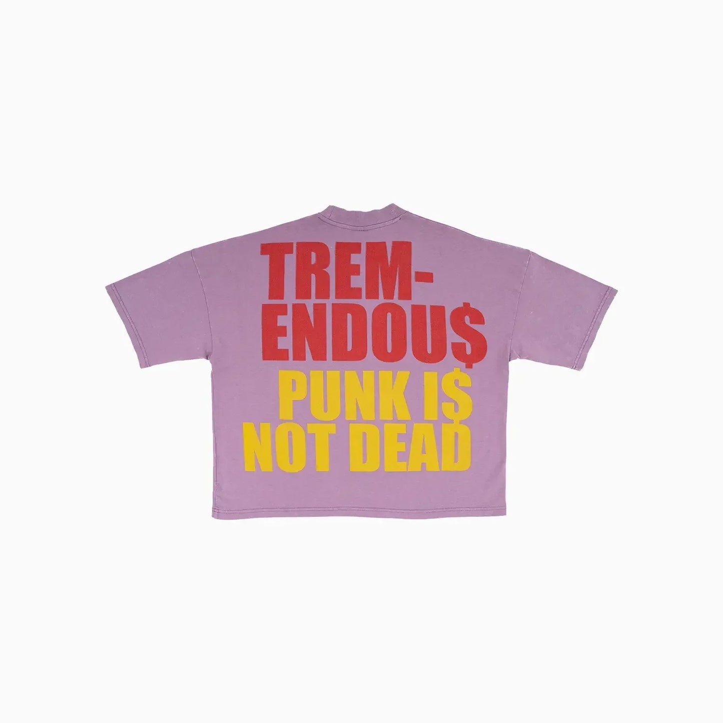 Men's Wide Crop Fit Drop Shoulders T-Shirt