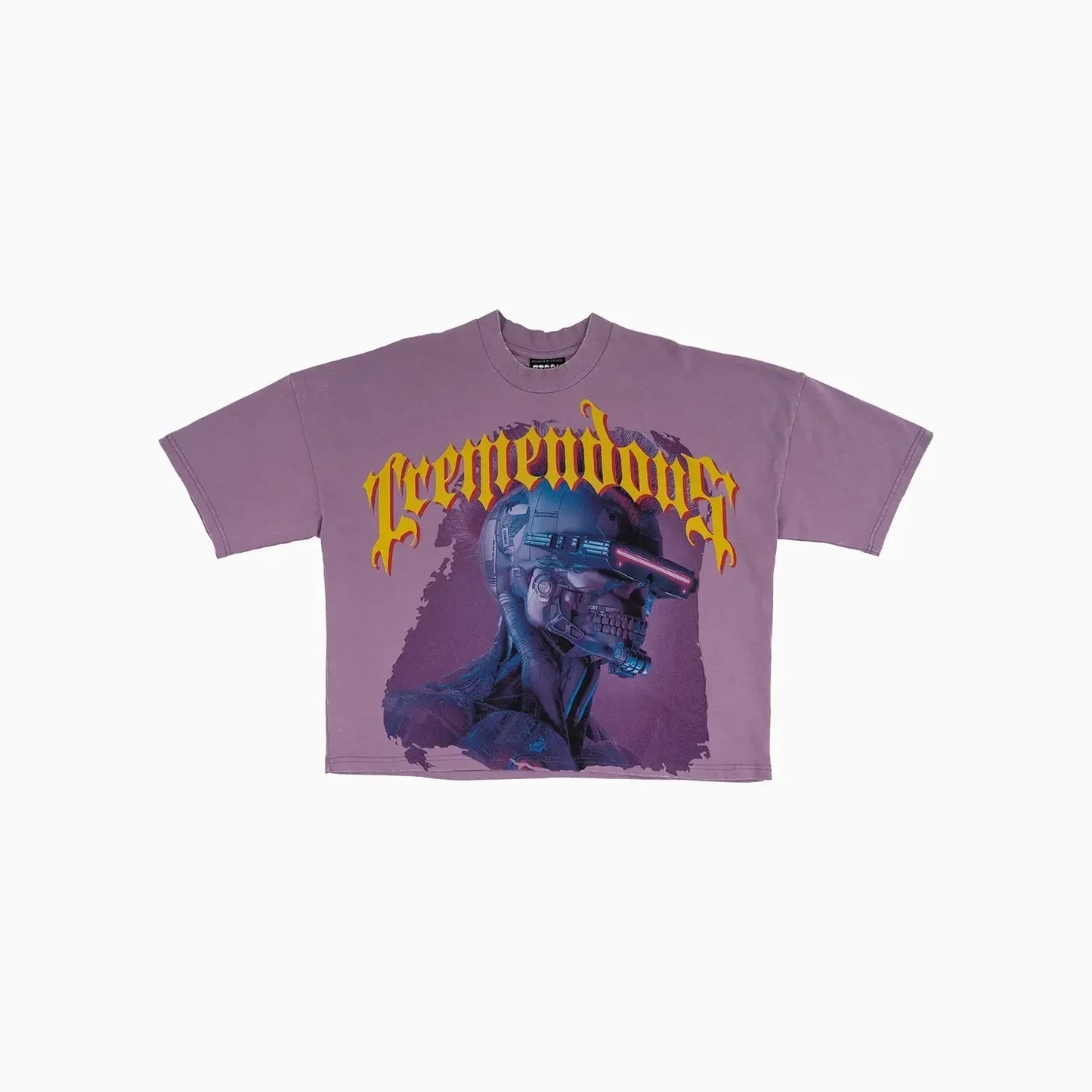 Men's Wide Crop Fit Drop Shoulders T-Shirt