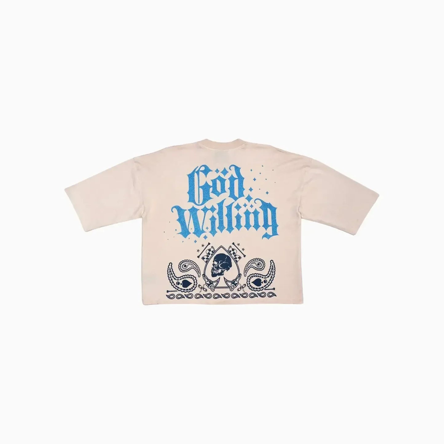 Men's Wide Crop Fit Short Sleeve T-Shirt