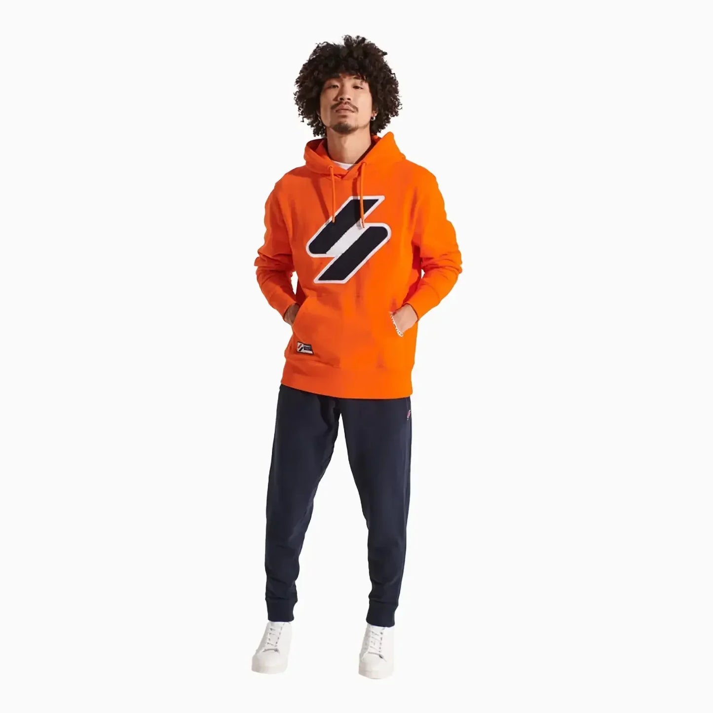 Men's Superdry Code Logo Hoodie