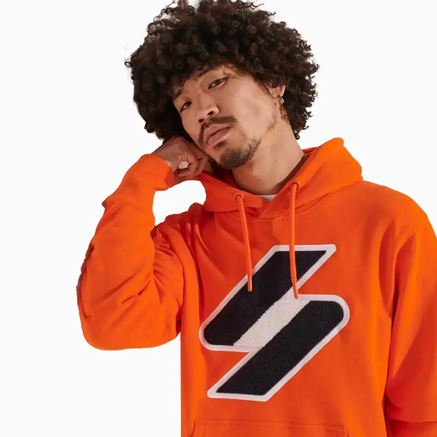 Men's Superdry Code Logo Hoodie