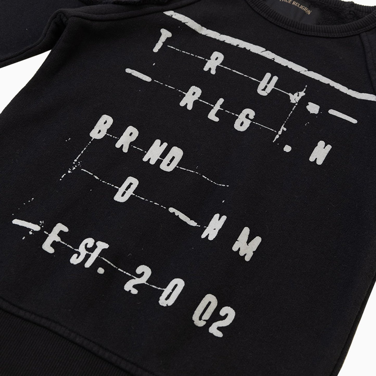 Kid's Raw Edge Crew Neck Sweatshirt