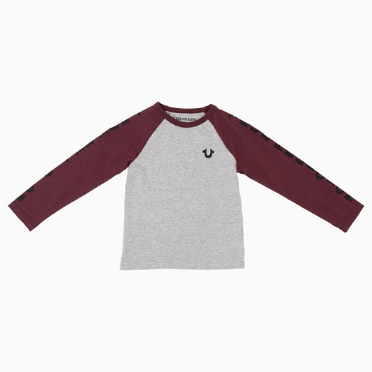 Kid's Thermal Raglan Long Sleeves T-Shirt