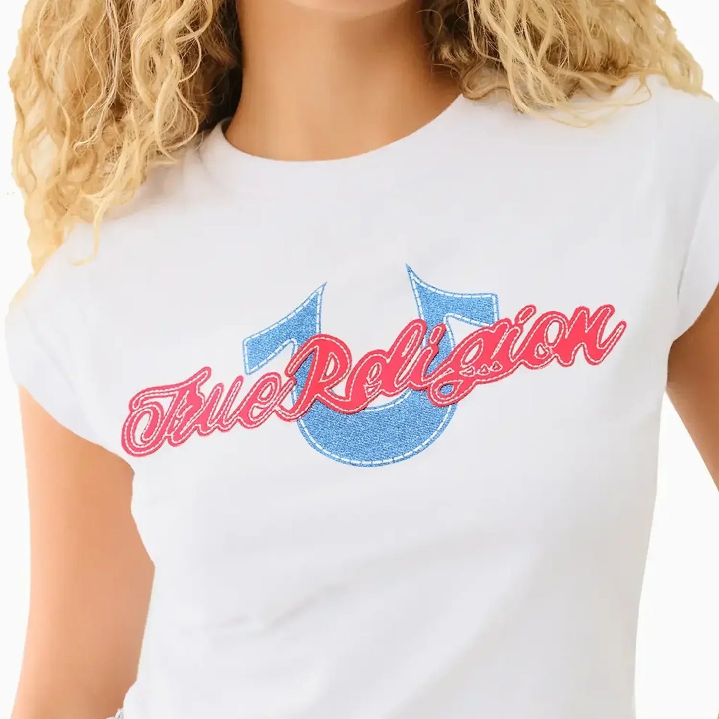 Women's Cuff Sleeve Baby T-Shirt