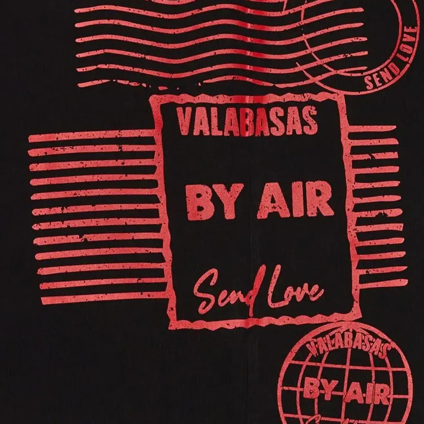 Men's Send Love T-Shirt and Shorts Outfit