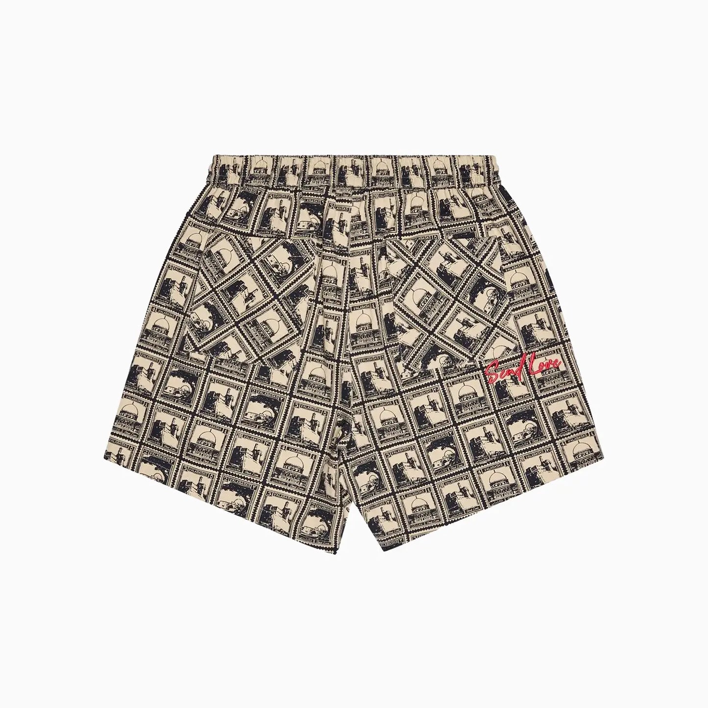 Men's Send Love T-Shirt and Shorts Outfit