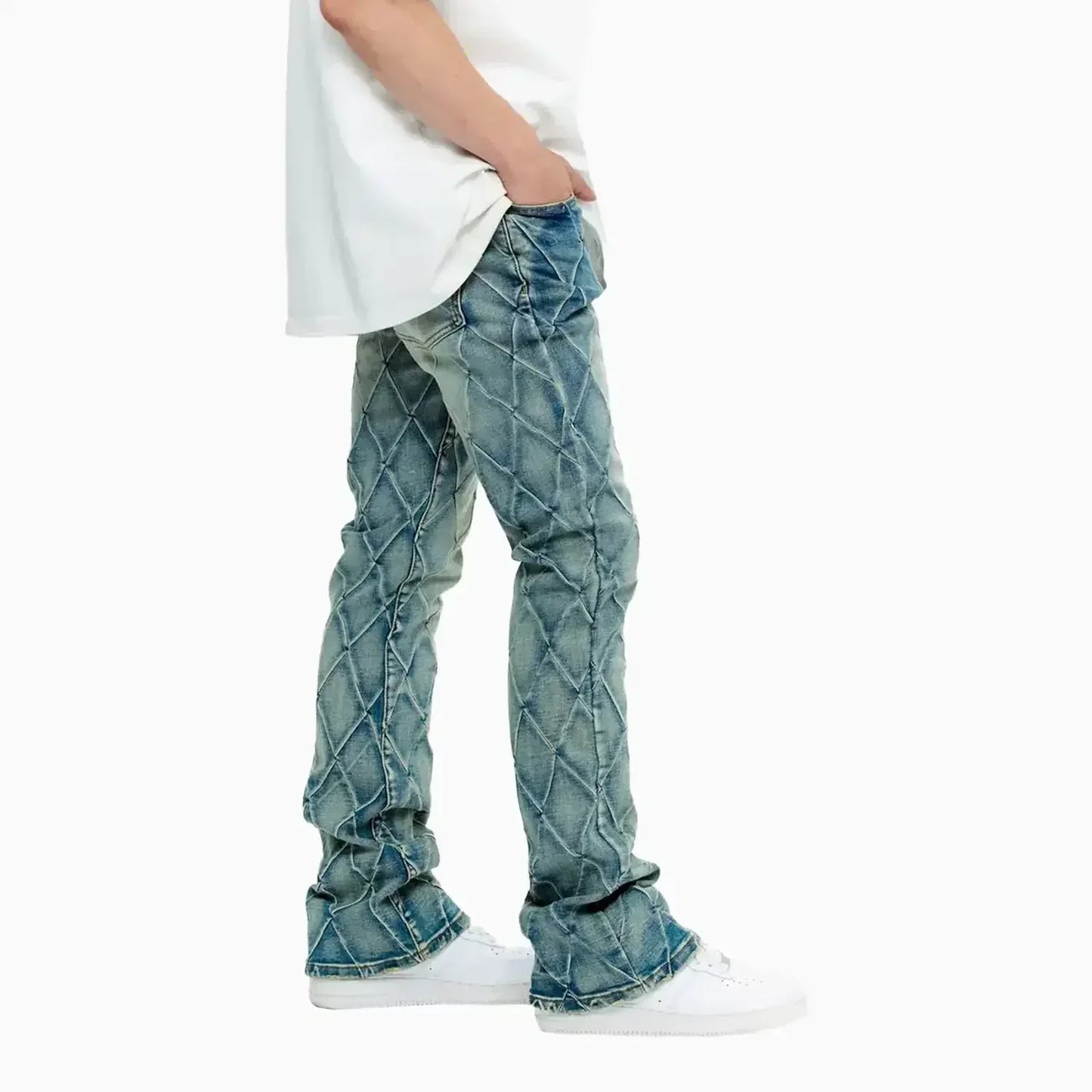 Men's Tire Stacked Skinny Pant