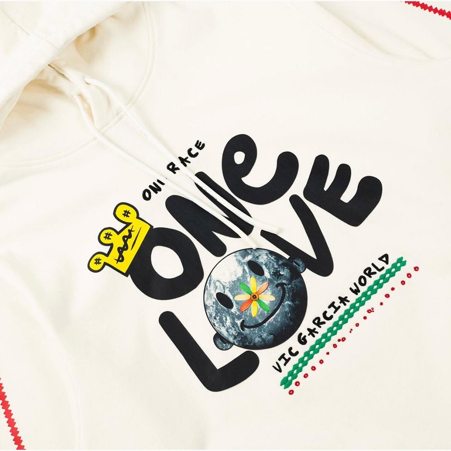 Men's One Love Pull Over Hoodie