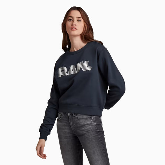 Women's Graphic Crew Neck Sweatshirt