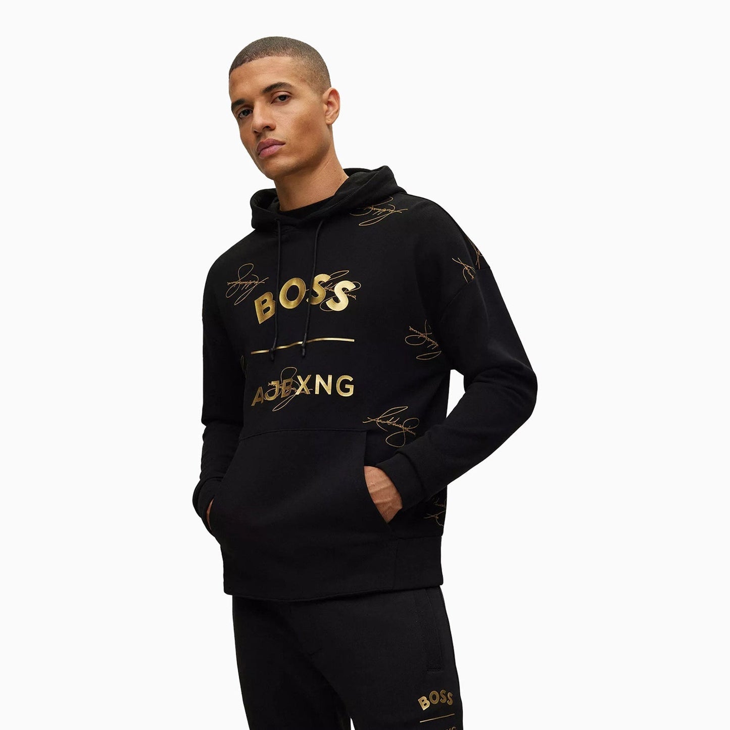 Men's Ajbxng Pull Over Hoodie