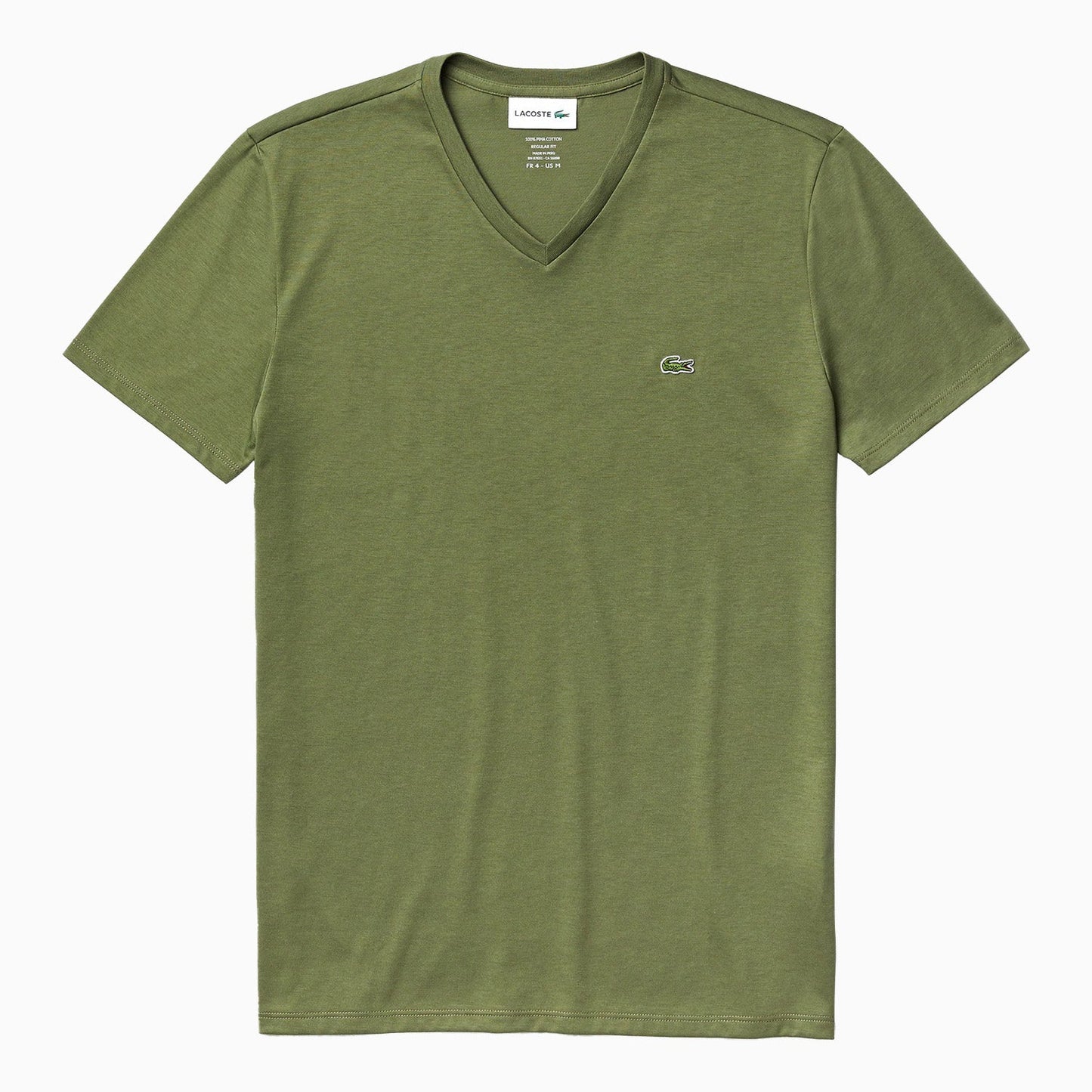 Men's Pima Cotton V-Neck Jersey T Shirt