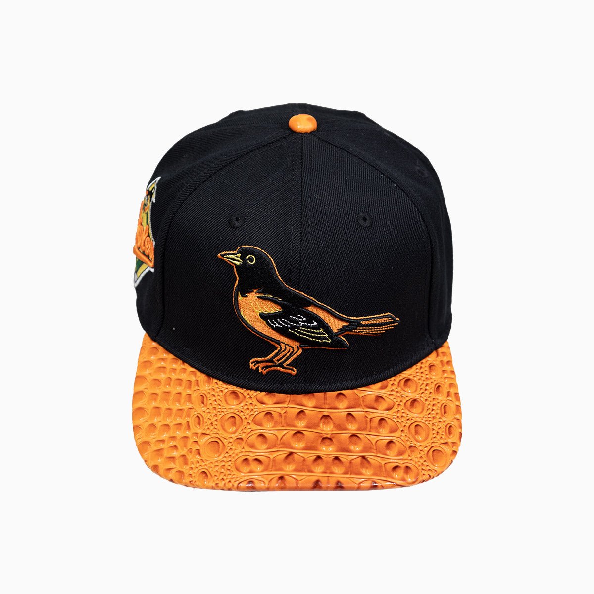 Baltimore Orioles MLB Hat With Leather Visor