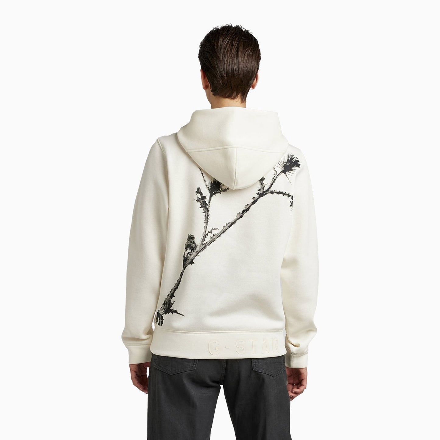 Women's Thistle Back Graphic Pull Over Hoodie