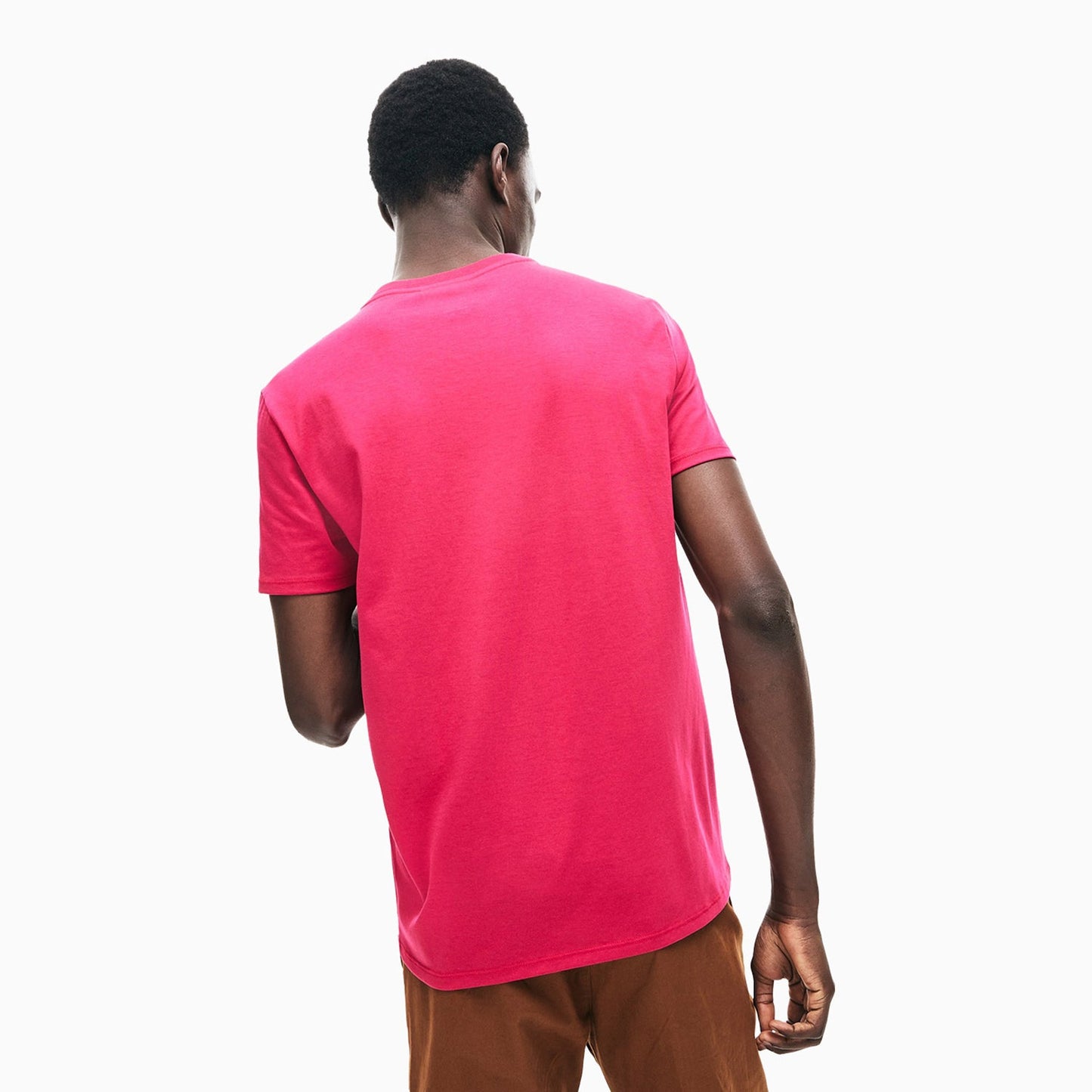 Men's Pima Cotton V-Neck Jersey T Shirt