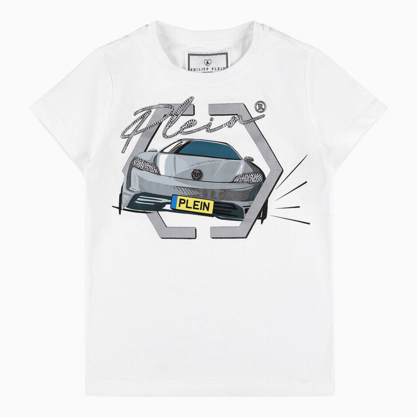 Kid's Boys Car Graphic Short Sleeve T Shirt