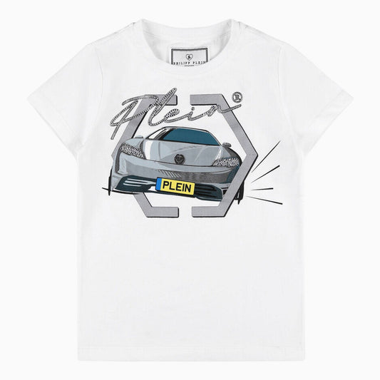 Kid's Boys Car Graphic Short Sleeve T Shirt
