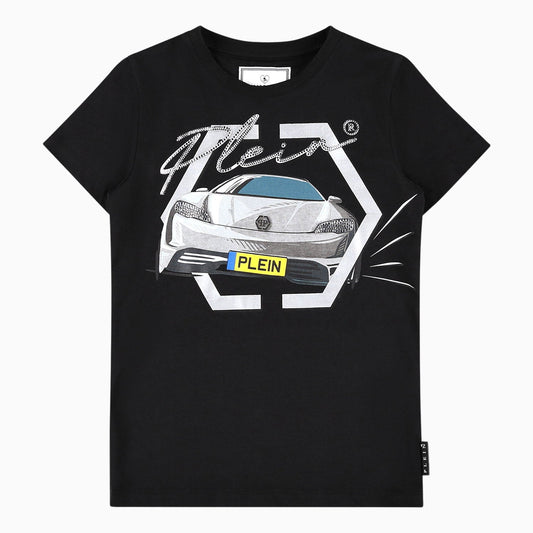 Kid's Boys Car Graphic Short Sleeve T Shirt