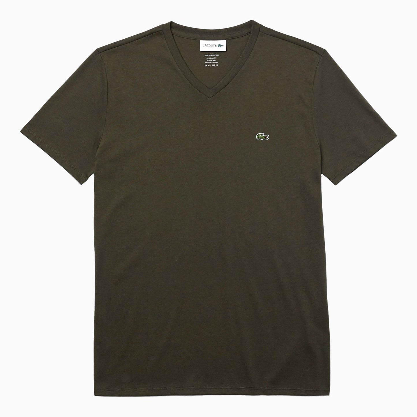 Men's Pima Cotton V-Neck Jersey T Shirt