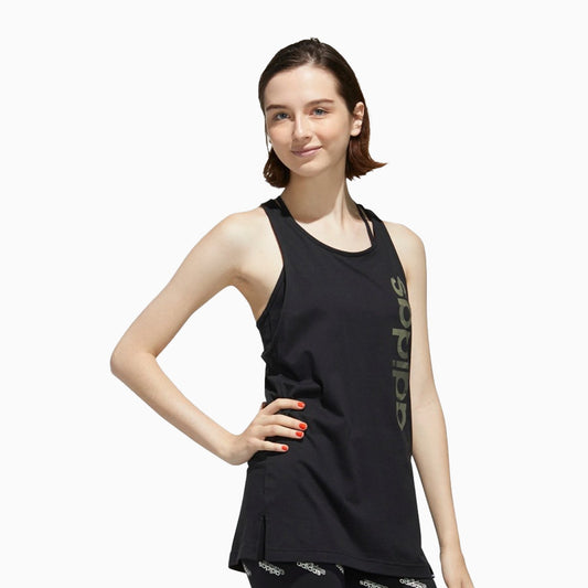 Women's Boxed Camo Tank-Tops