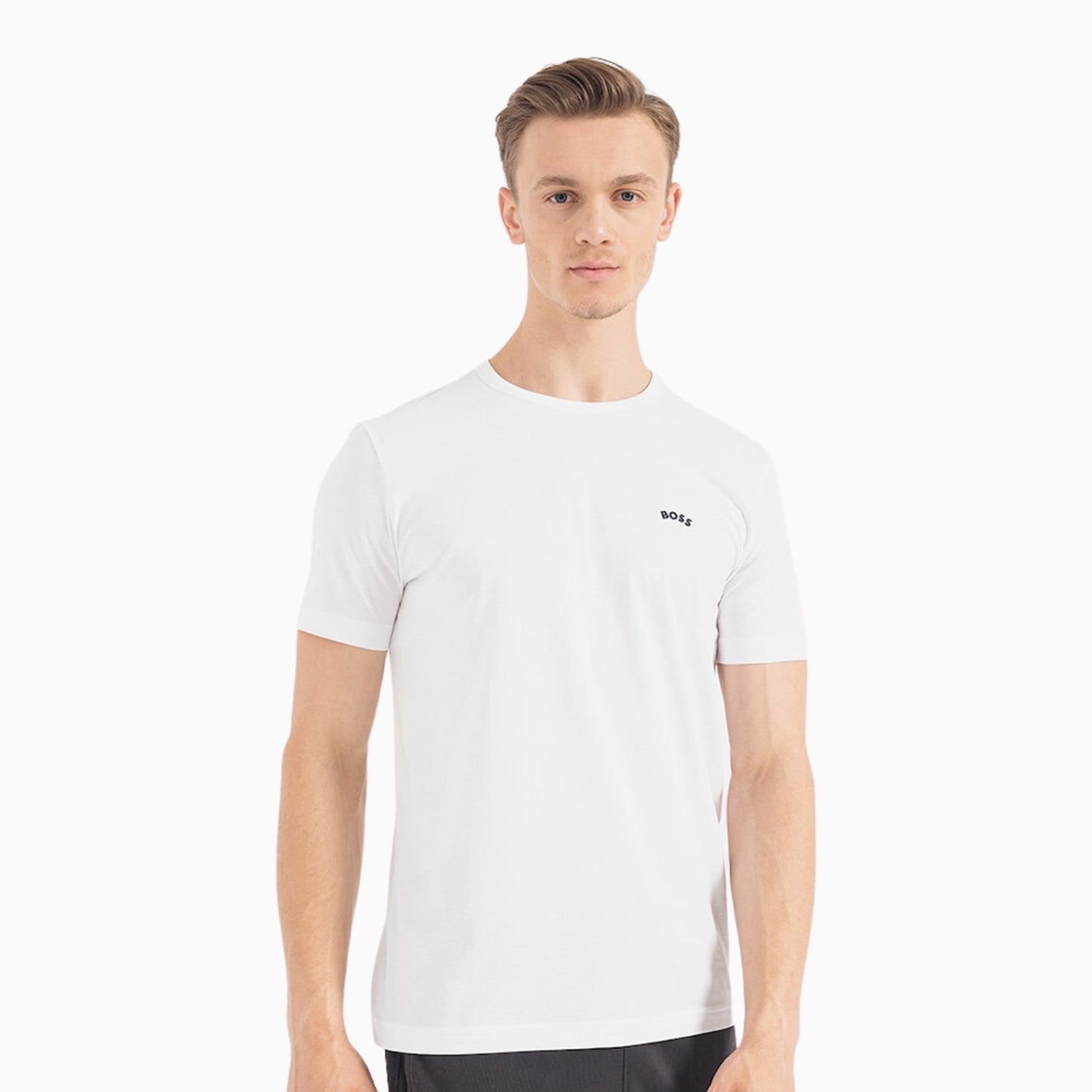 Men's Regular Fit Organic Cotton Logo T Shirt