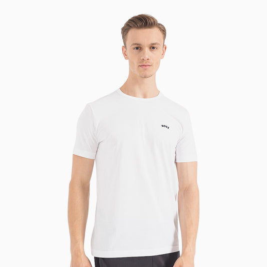 Men's Regular Fit Organic Cotton Logo T Shirt