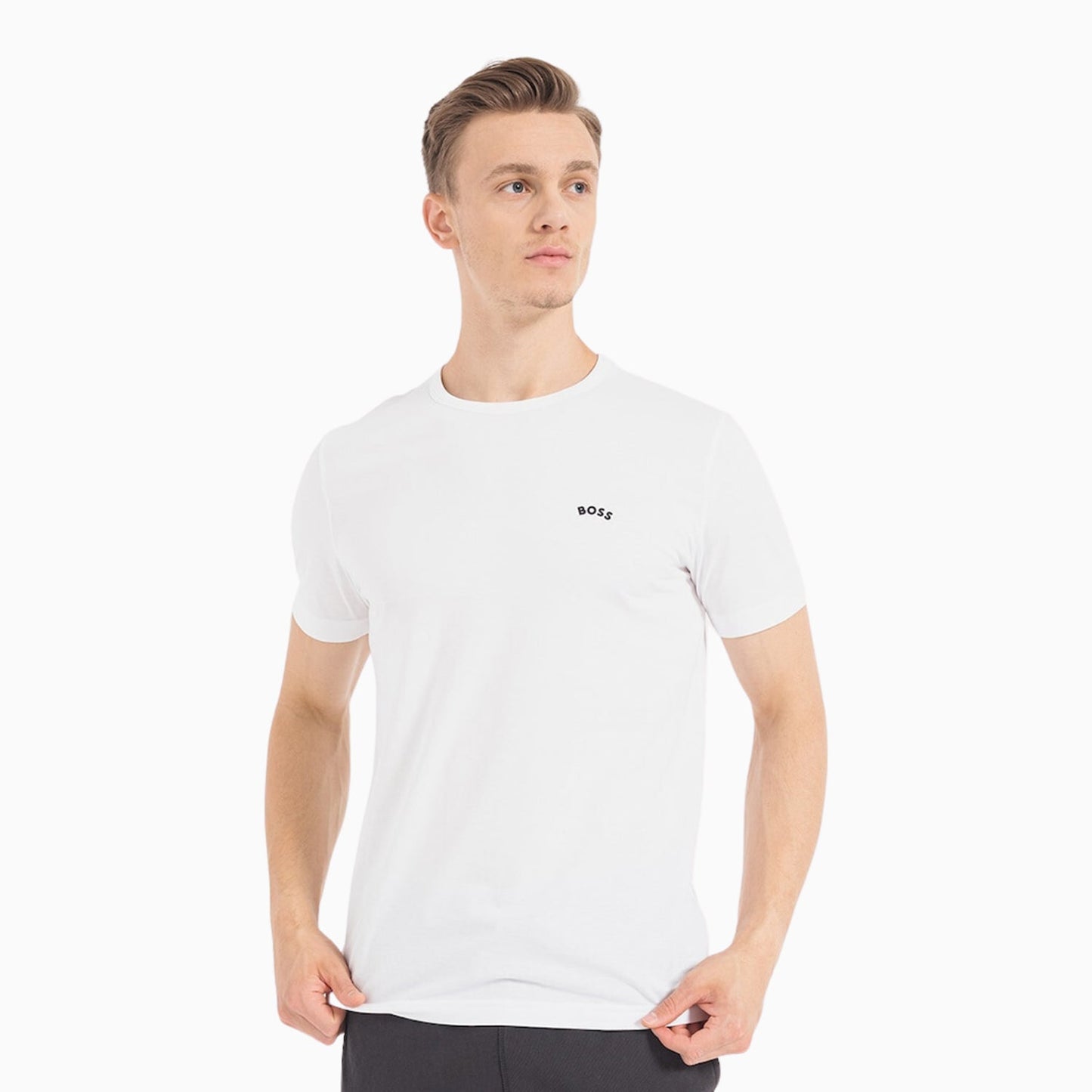 Men's Regular Fit Organic Cotton Logo T Shirt